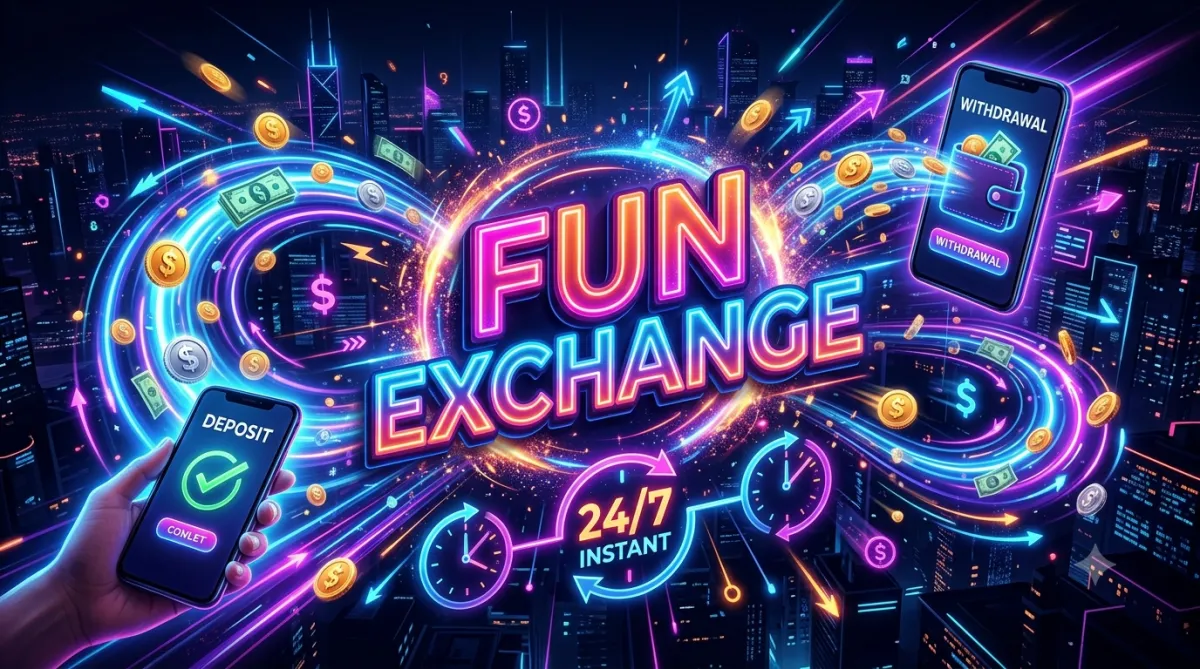 How Fun Exchange Delivers 24/7 Instant Withdrawals and Deposits